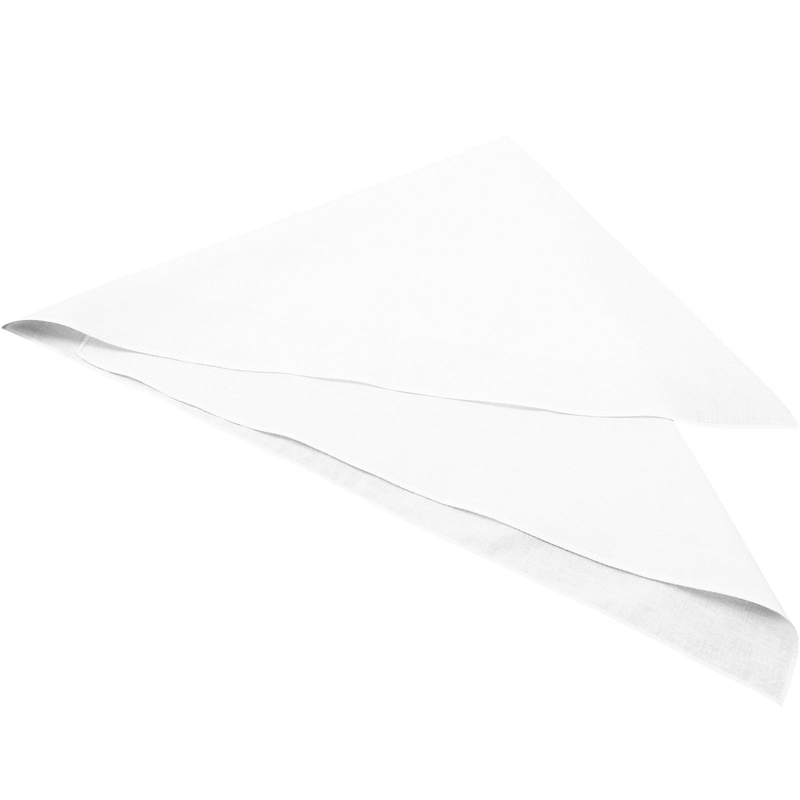 Bandana Blank White - Blank Cotton Tie Dye Bandana Square