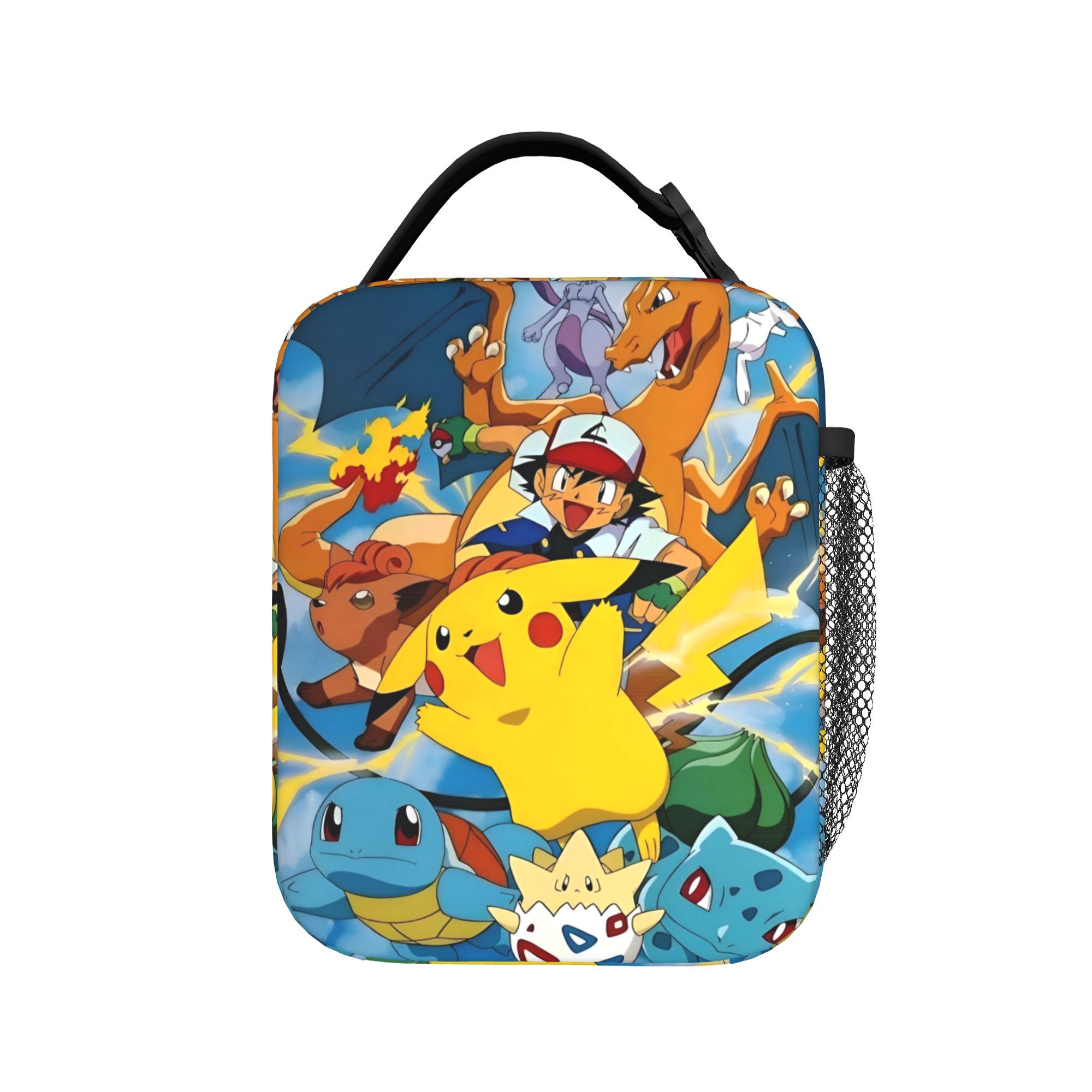 Cute Cartoon Manga Poke-Mon In - Tote Bag Sublimation avaliação e preço