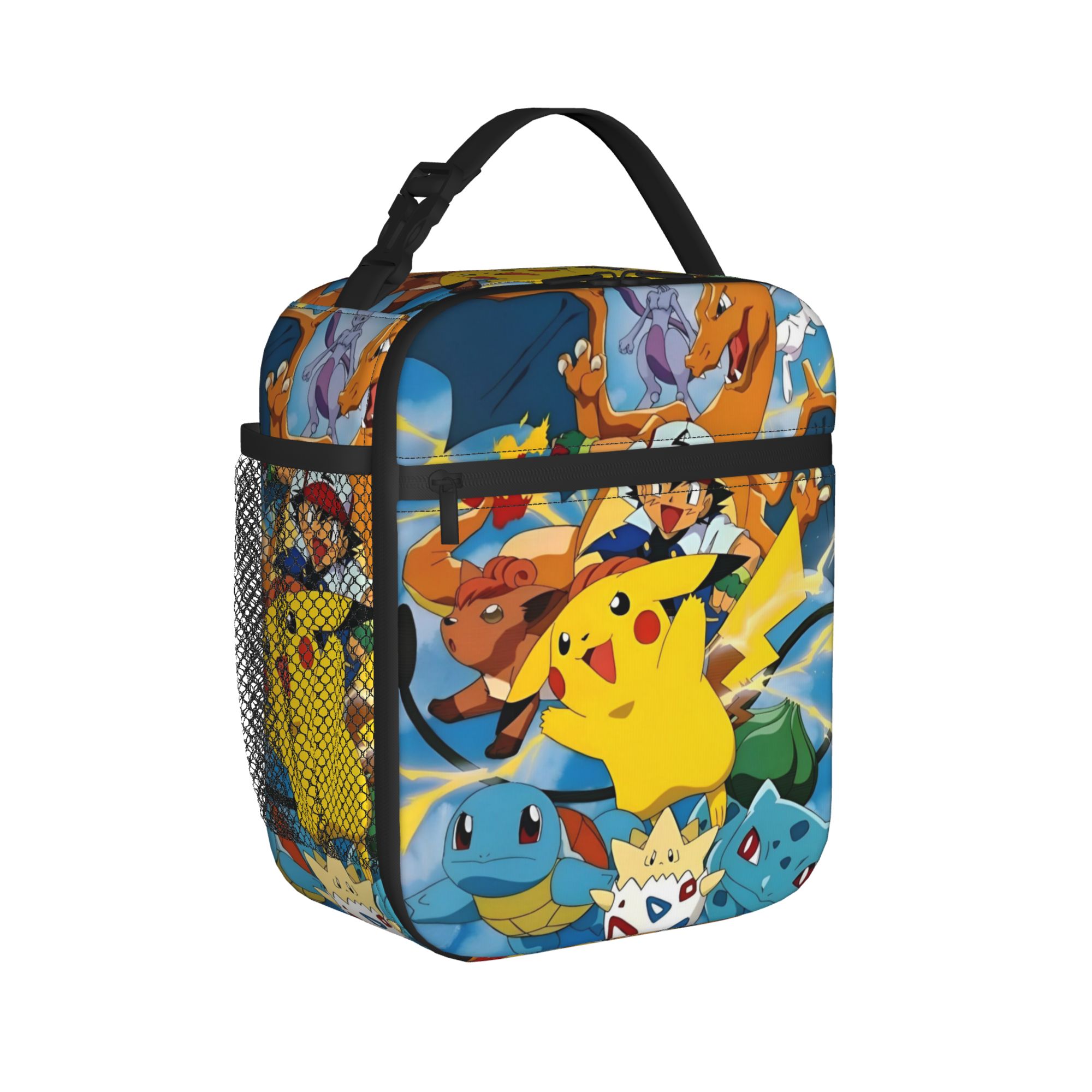 Cute Cartoon Manga Poke-Mon In - Tote Bag Sublimation avaliação e preço