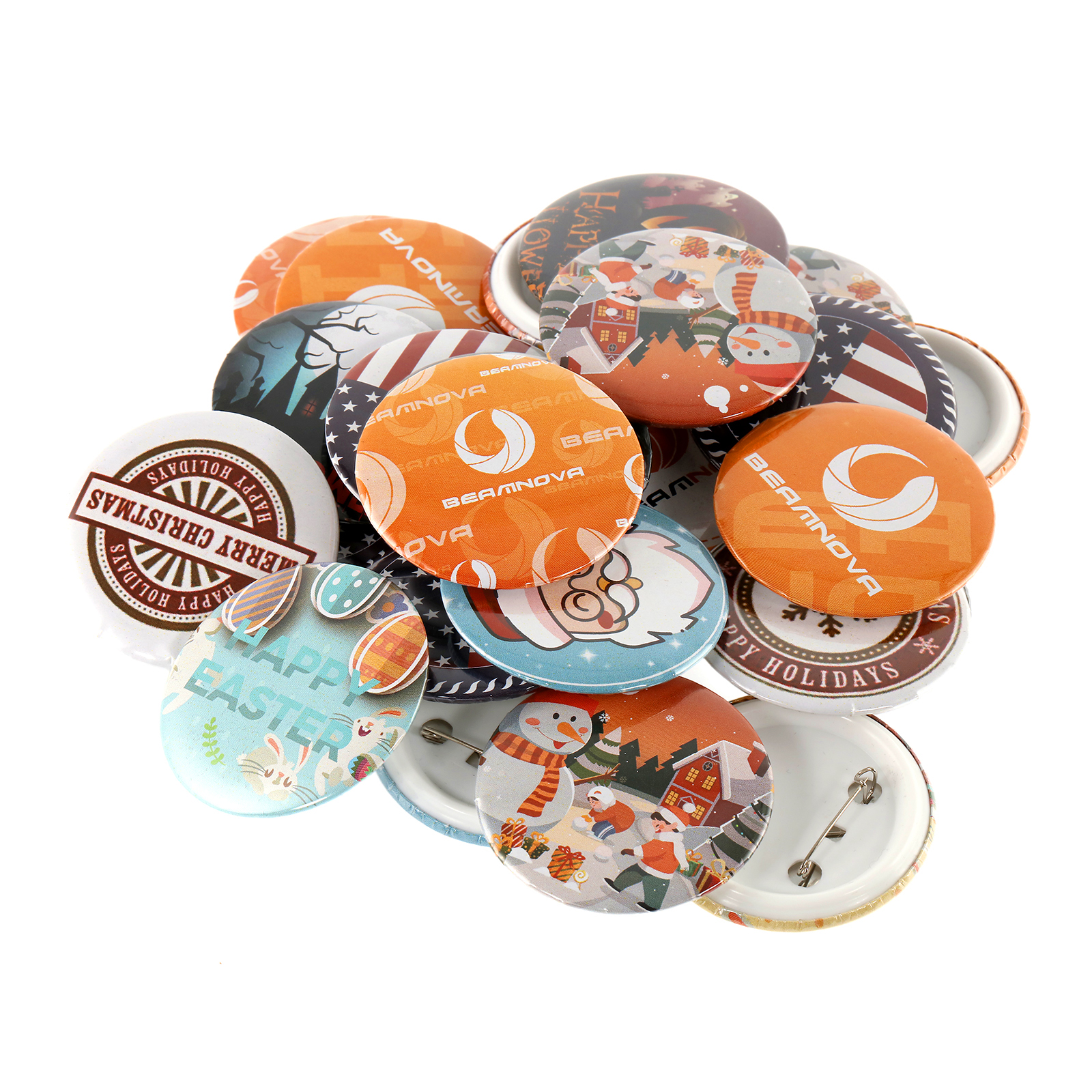 500Pcs/set Blank Badge Pinback - Button Badge Blank avaliação e preço