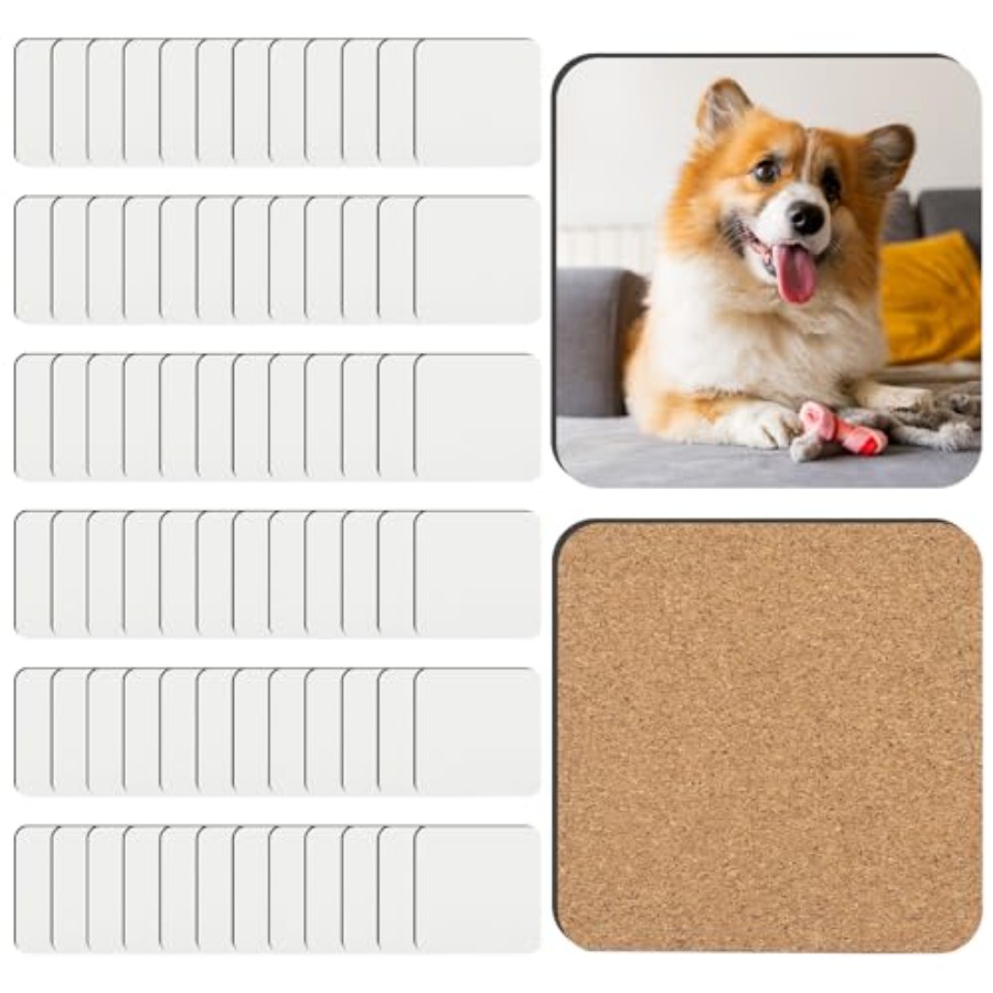 PCS Sublimation Coasters Blank - Coaster Sublimation Blank avaliação e preço