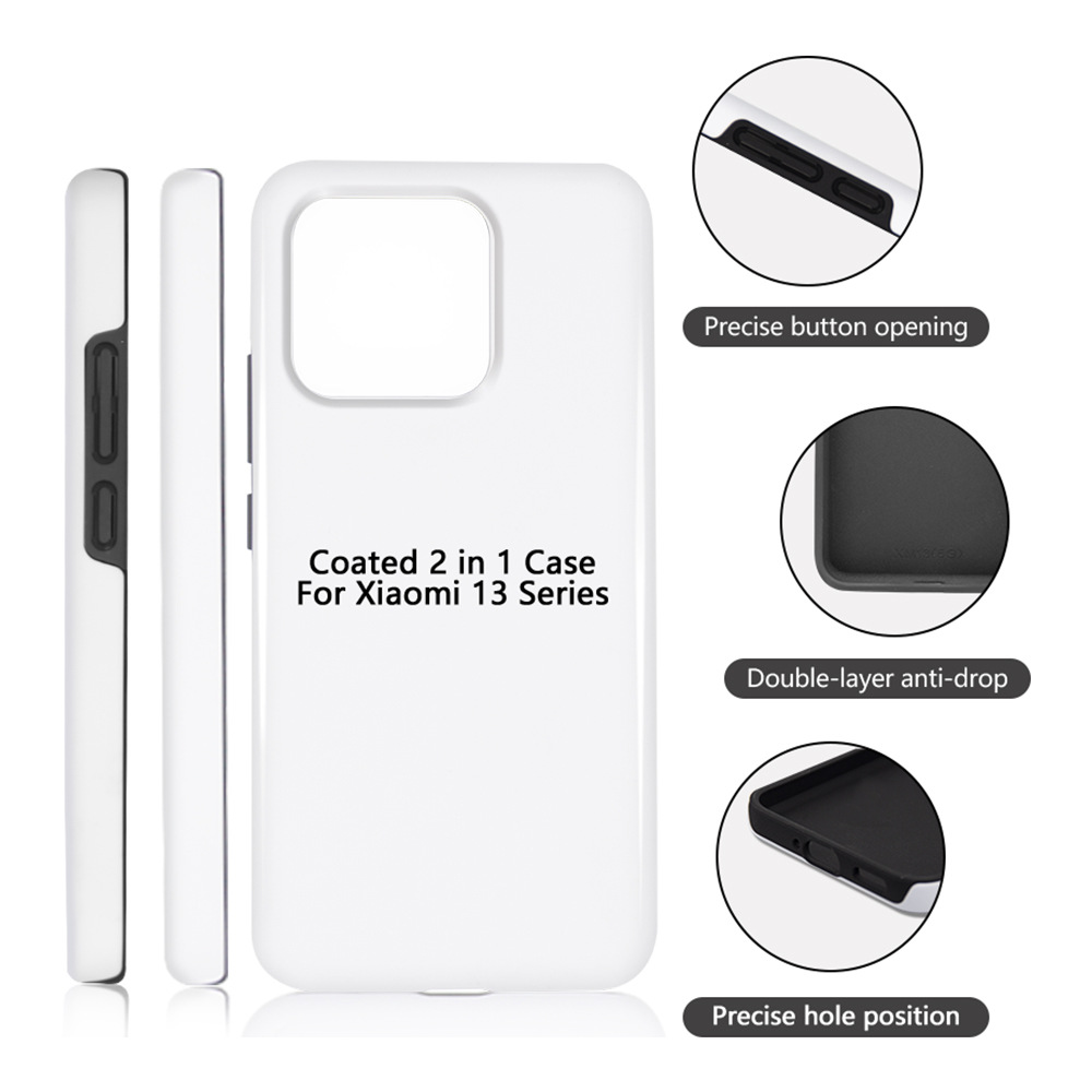 Coated 2 in 1 Blank Phone Case - Phone Case Blank Print avaliação e preço
