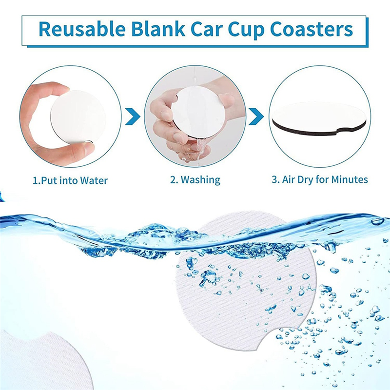 COFA-1 Set DIY Sublimation Bla - Coaster Sublimation Blank avaliação e preço