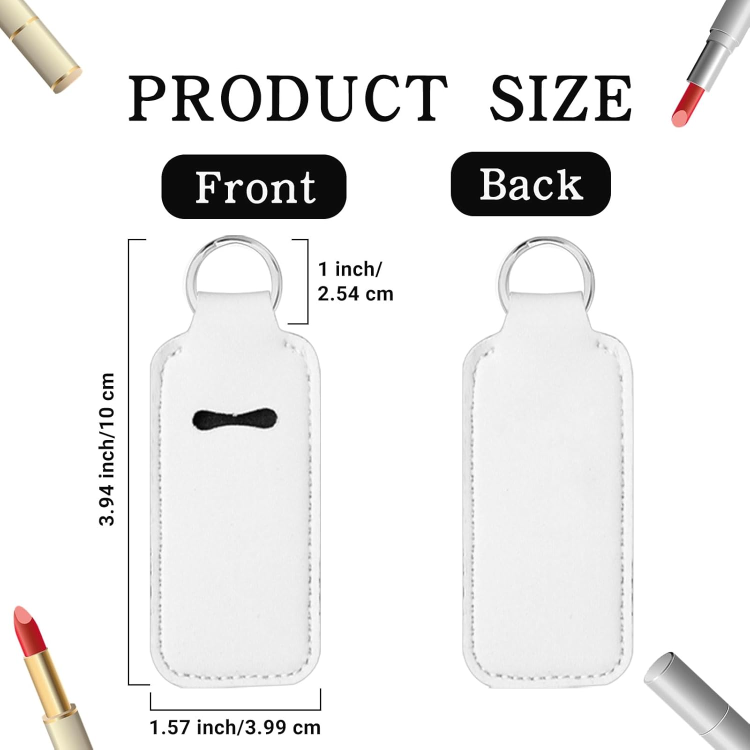 10 Pcs Sublimation Lipstick Ho - Puzzle Blank White avaliação e preço