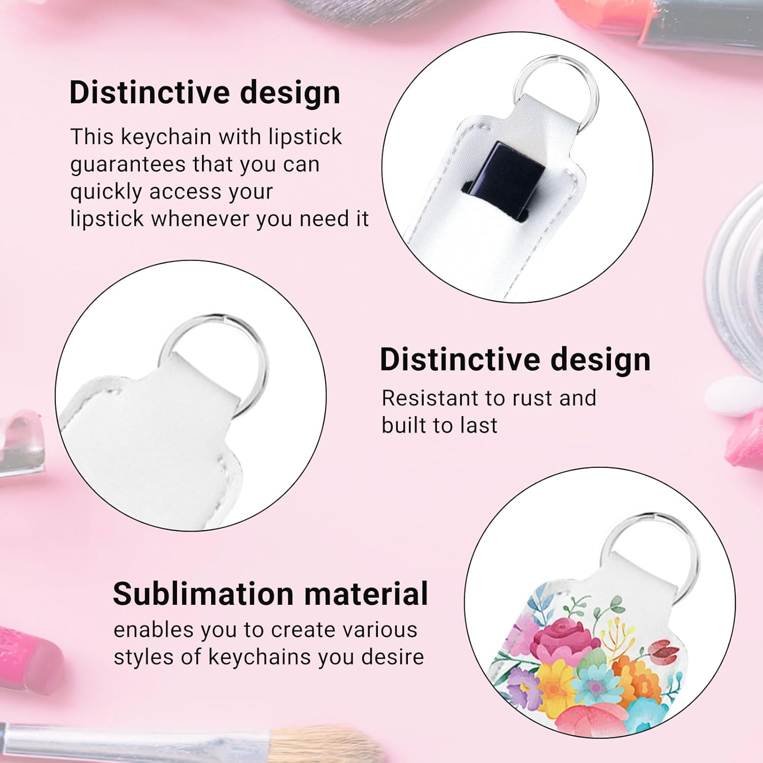 10 Pcs Sublimation Lipstick Ho - Puzzle Blank White avaliação e preço