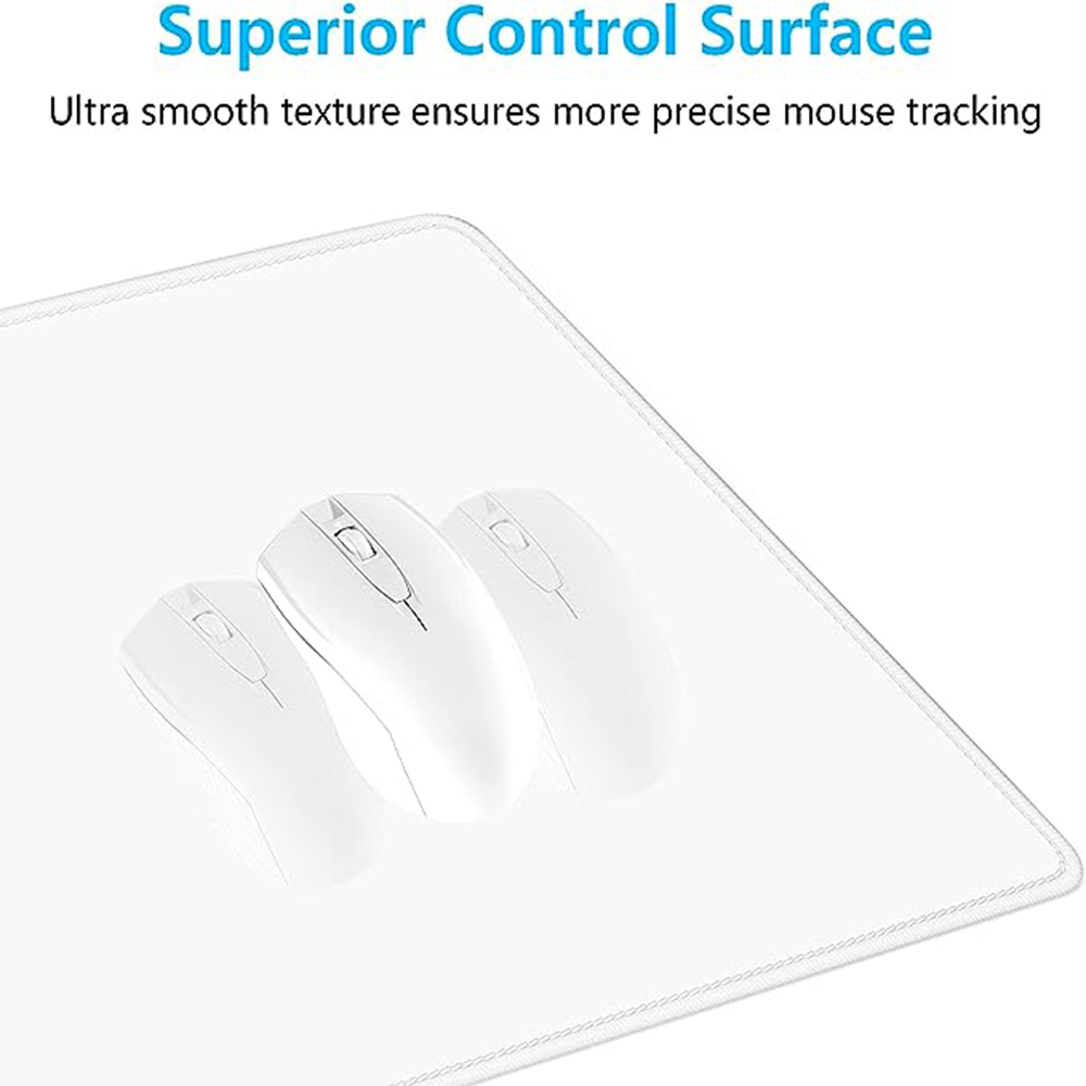 Large Mouse Pad Lvory White Ex - Mouse Pad Blank Sublimation avaliação e preço