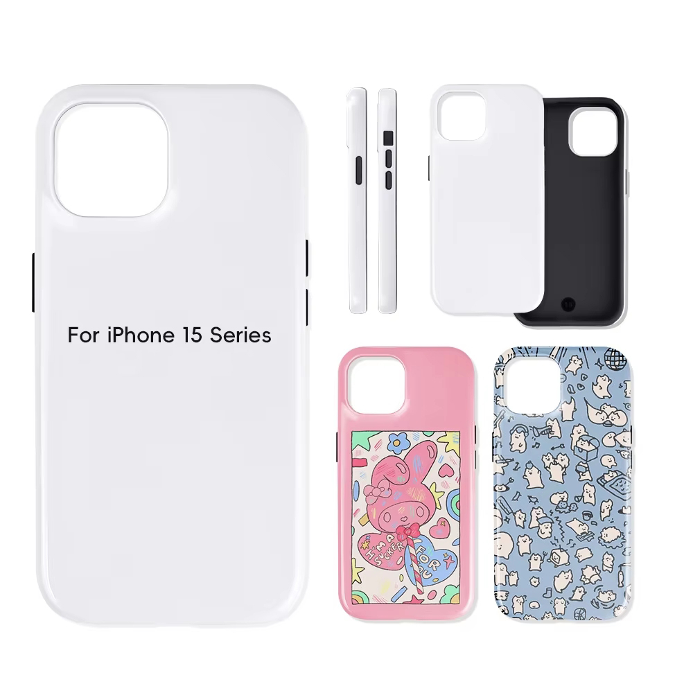 5 pcs 2 in 1 Blank Phone Case  - Phone Case Blank Print avaliação e preço