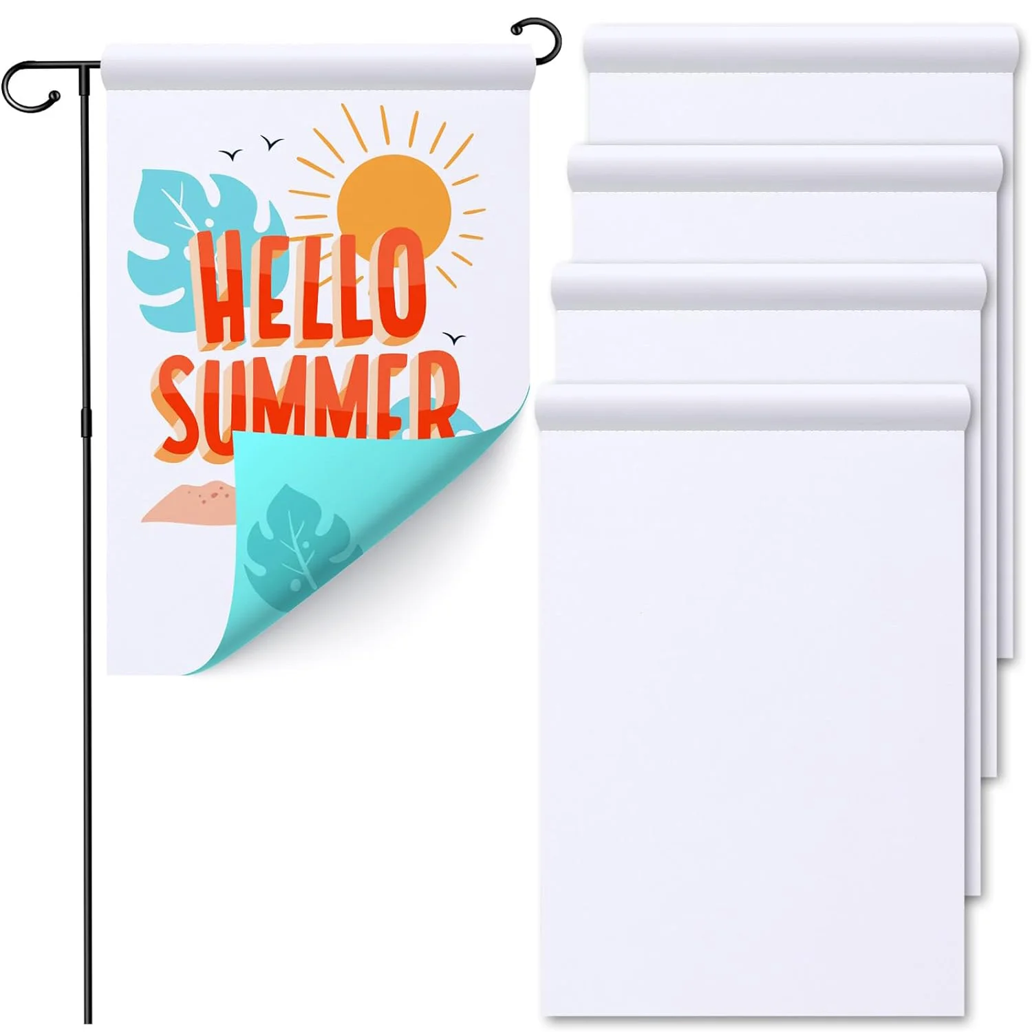 5pcs Double-Sided Blank Garden - Yard Sign Blank avaliação e preço