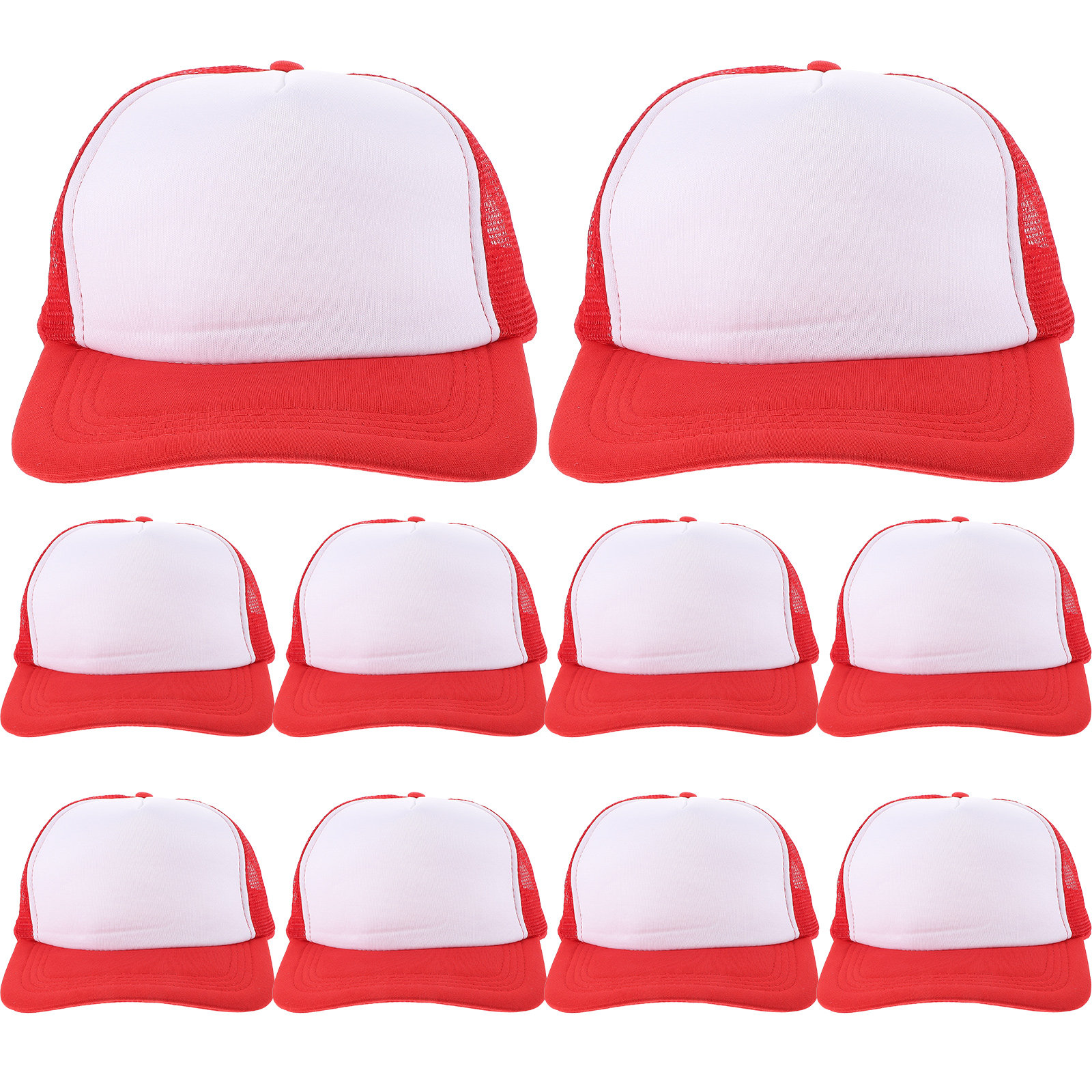 10Pcs DIY Blank Baseball Hats  - Hat Sublimation Blank avaliação e preço