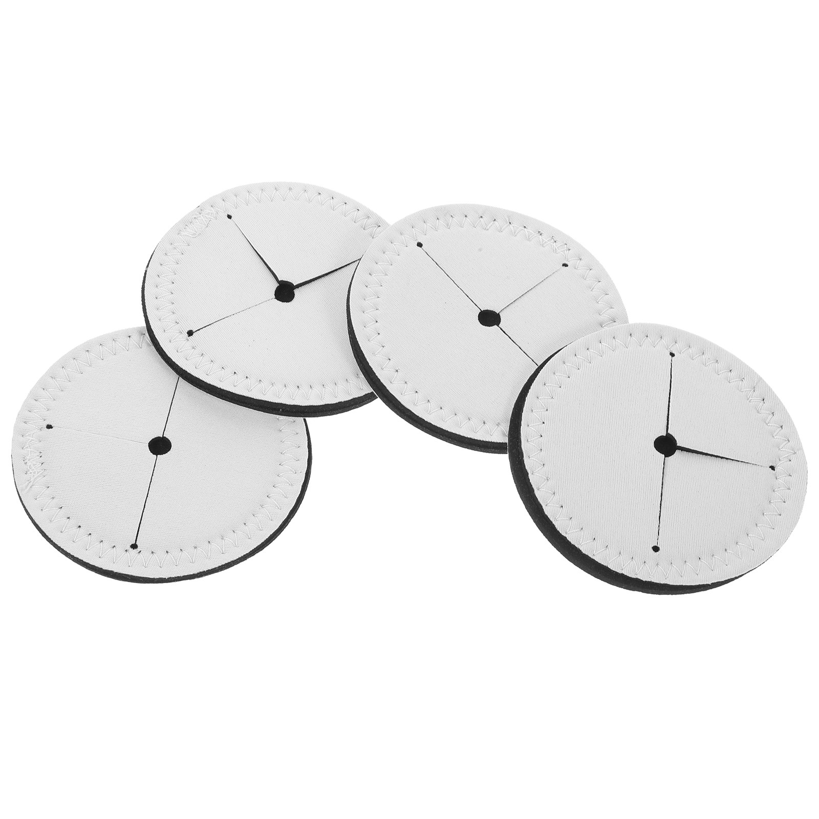 4Pcs Stem Glass Coasters Heat  - Coaster Sublimation Blank avaliação e preço