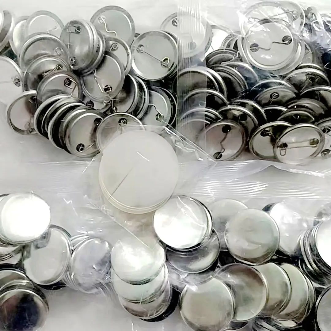 1000pcs 25mm/32mm/37mm metal b - Button Badge Blank avaliação e preço