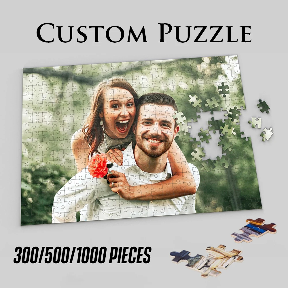 DIY Custom Jigsaw Puzzle Custo - Puzzle Blank White avaliação e preço