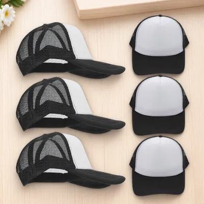 10Pcs Blank Baseball Caps Mesh - Hat Sublimation Blank avaliação e preço