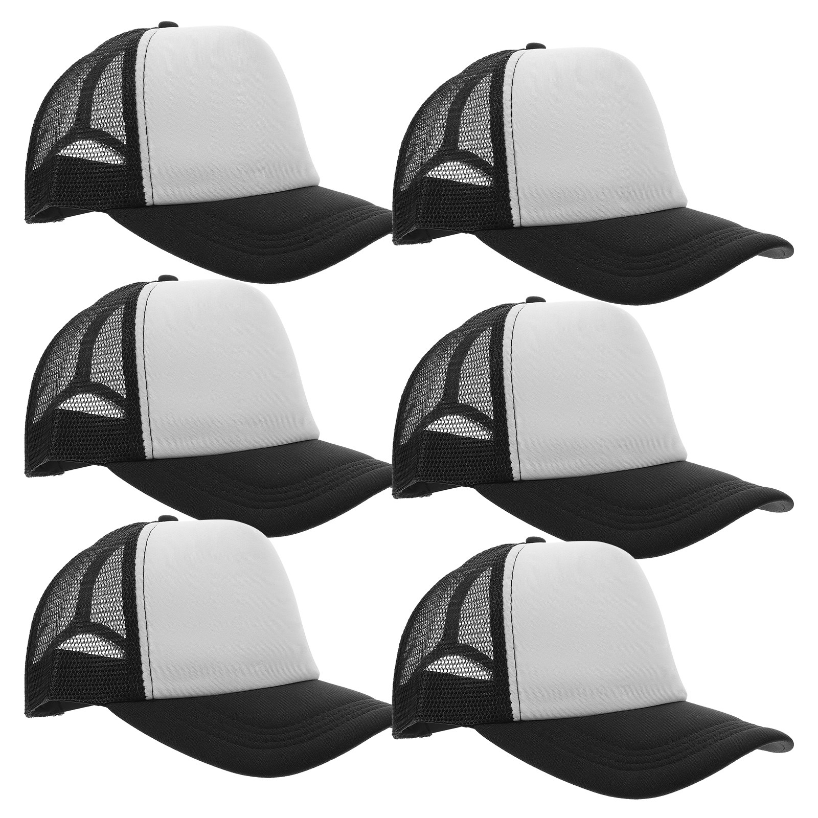 10Pcs Blank Baseball Caps Mesh - Hat Sublimation Blank avaliação e preço