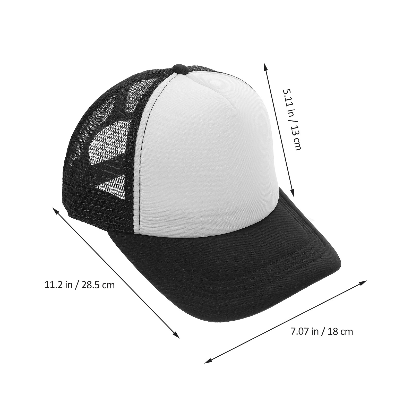 10Pcs Blank Baseball Caps Mesh - Hat Sublimation Blank avaliação e preço