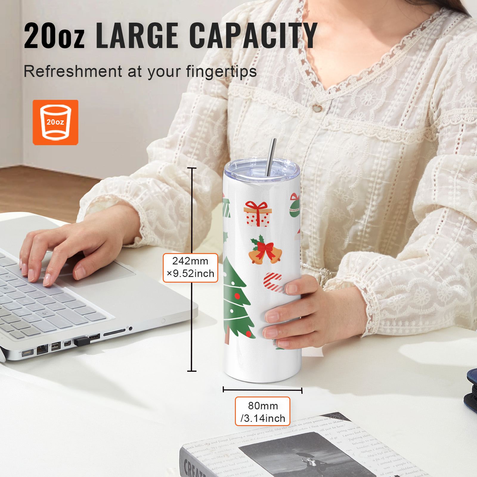 SucceBuy 8/12/14/16/24/50PC St - Sublimation Mug White avaliação e preço