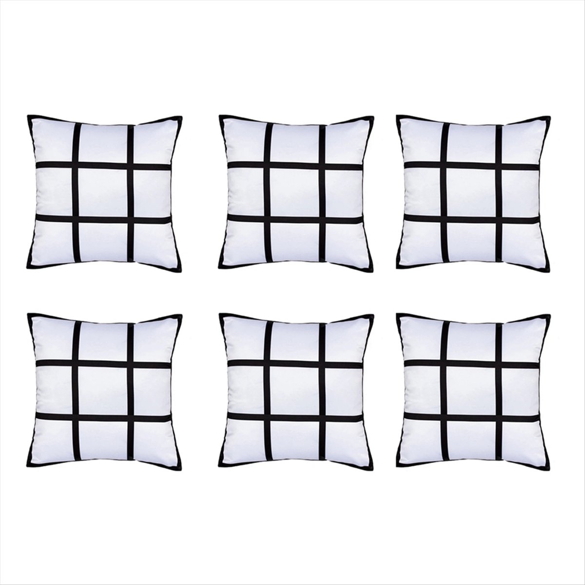 A75K 6Pcs Sublimation Blank Pa - Pillow Cover Sublimation avaliação e preço