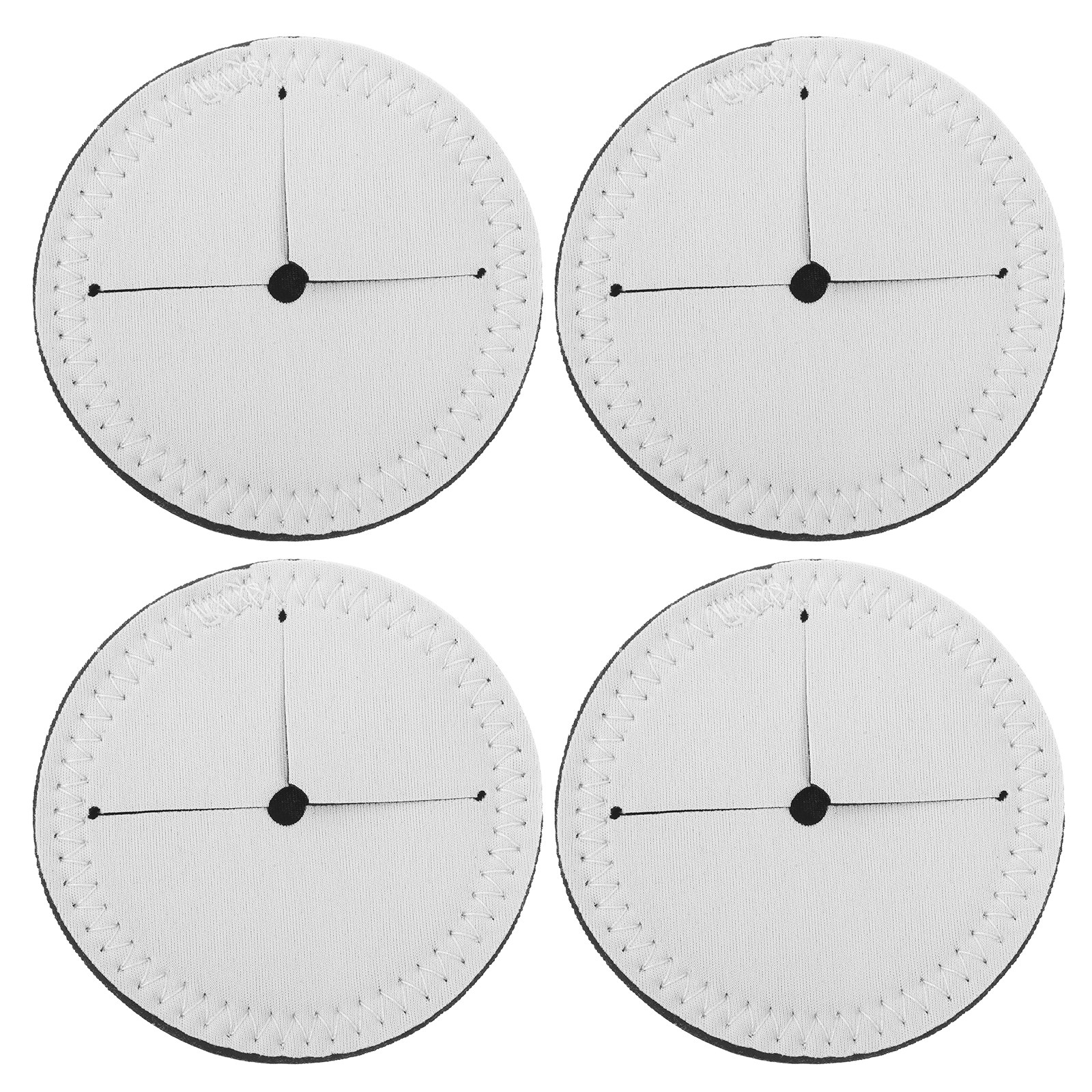 4Pcs Heat Transfer Wine Cup Co - Coaster Sublimation Blank avaliação e preço