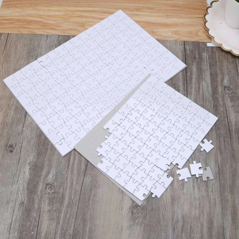 10sheets/lot Printable Jigsaw  - Puzzle Blank White avaliação e preço
