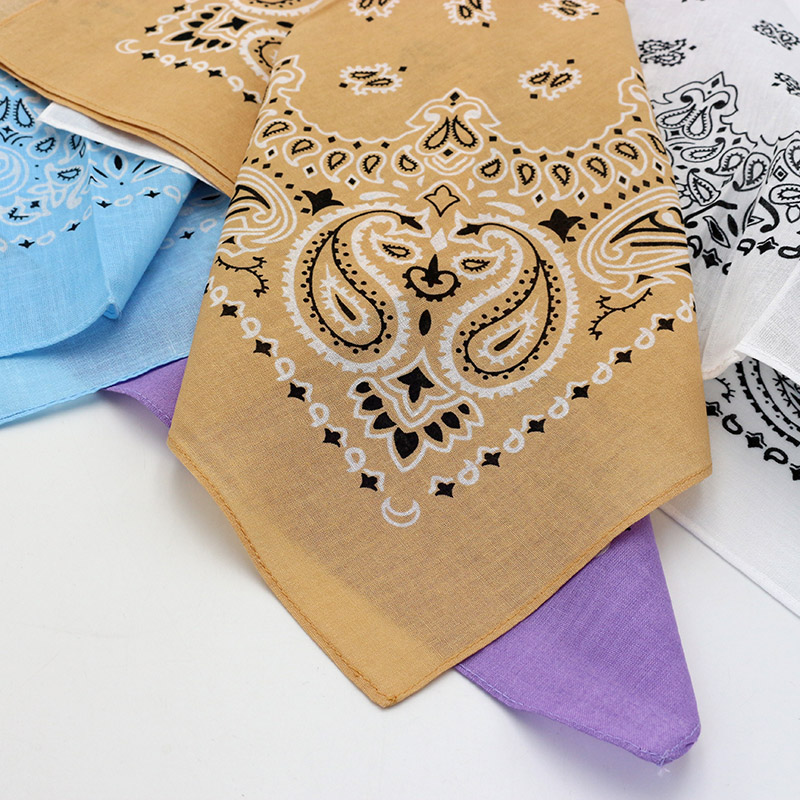 55CM Square Scarf  Women Sprin - Bandana Blank White avaliação e preço