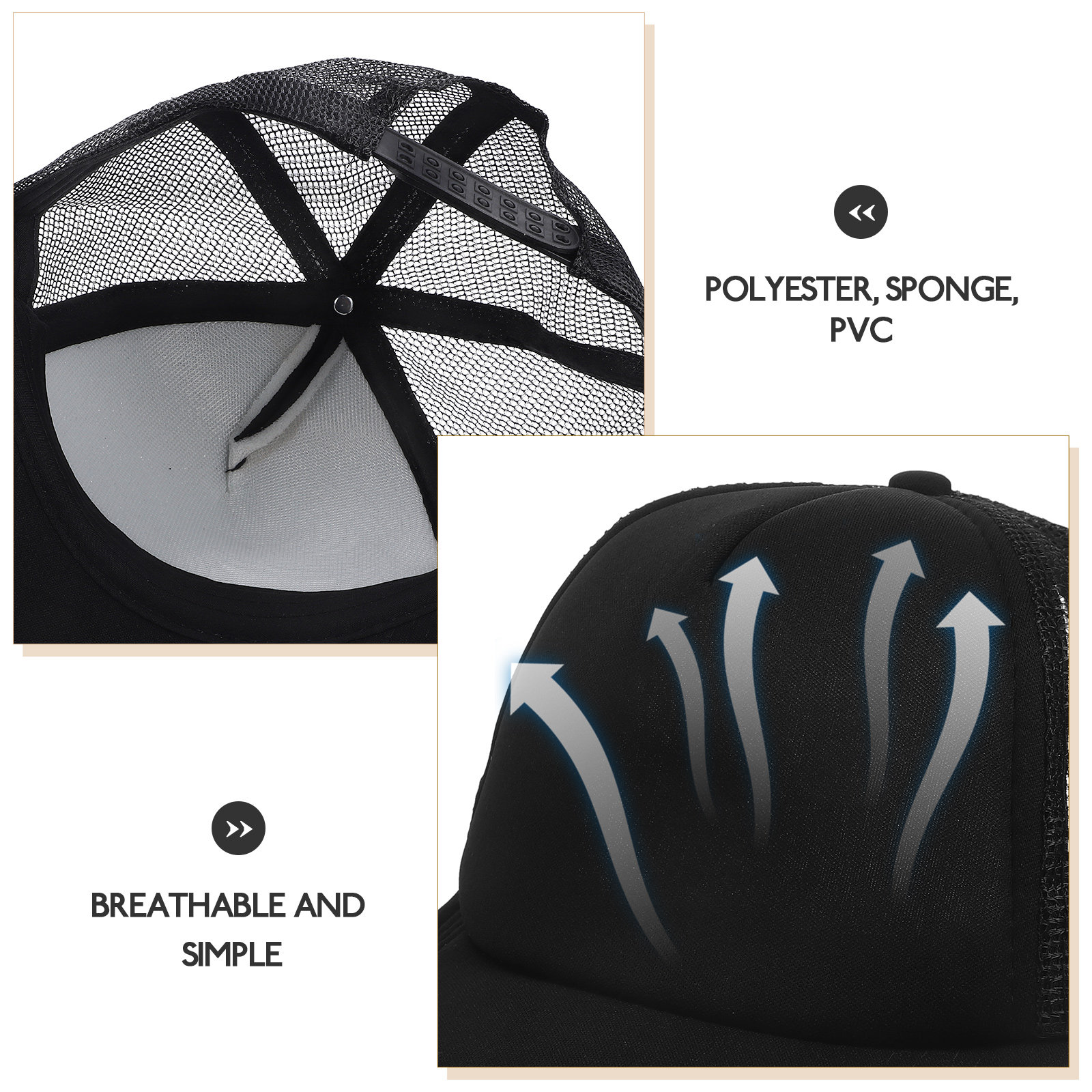 10Pcs DIY Blank Baseball Caps  - Hat Sublimation Blank avaliação e preço