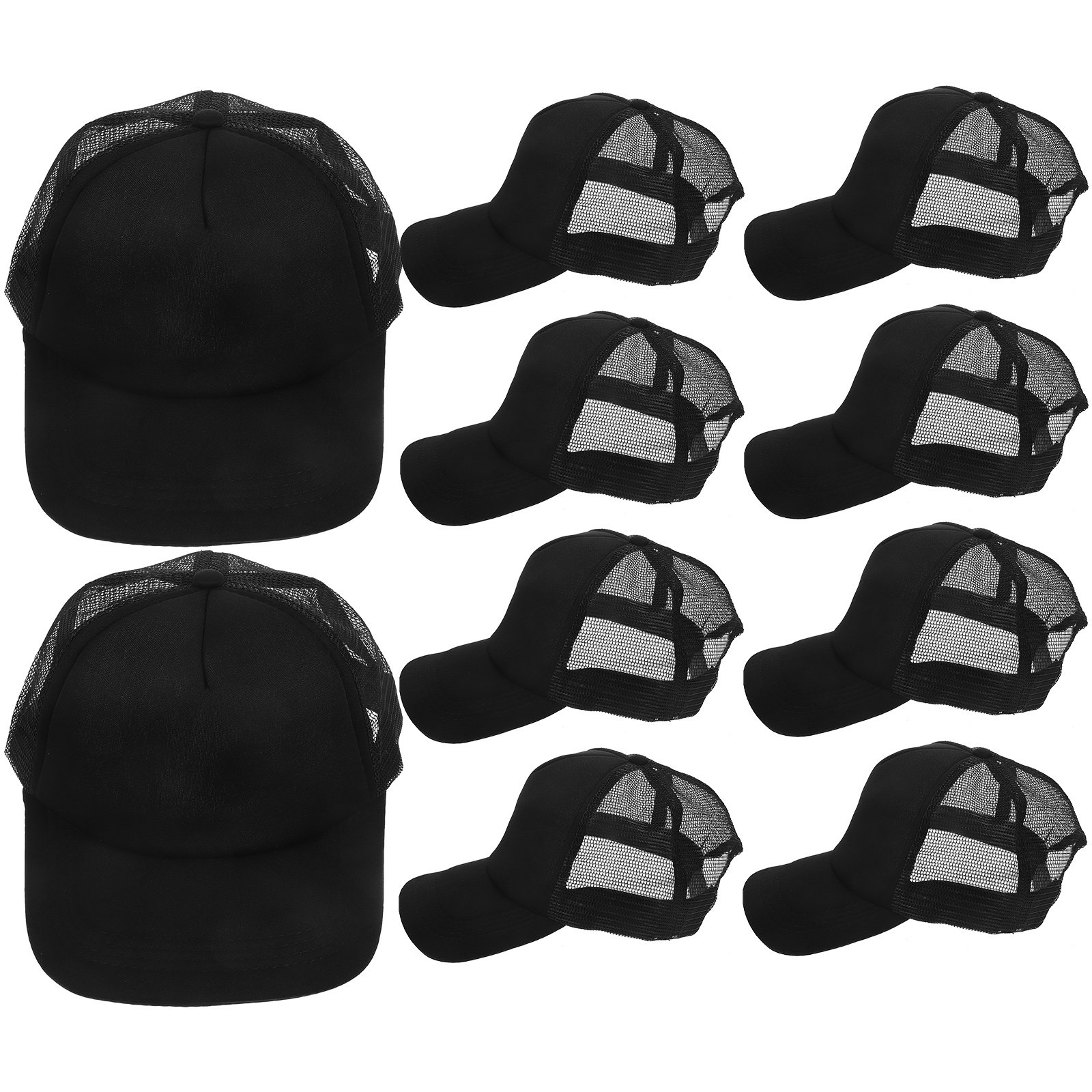 10Pcs DIY Blank Baseball Caps  - Hat Sublimation Blank avaliação e preço