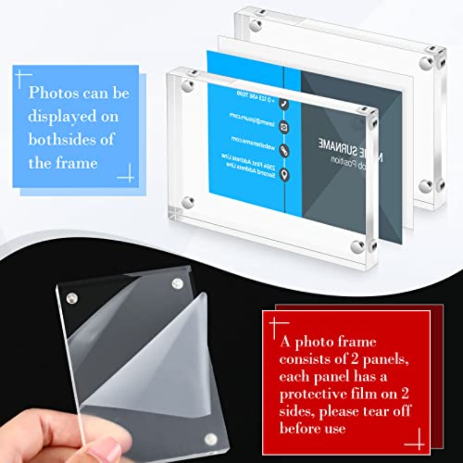 Acrylic Business Card Frame 2. - Photo Acrylic Block avaliação e preço