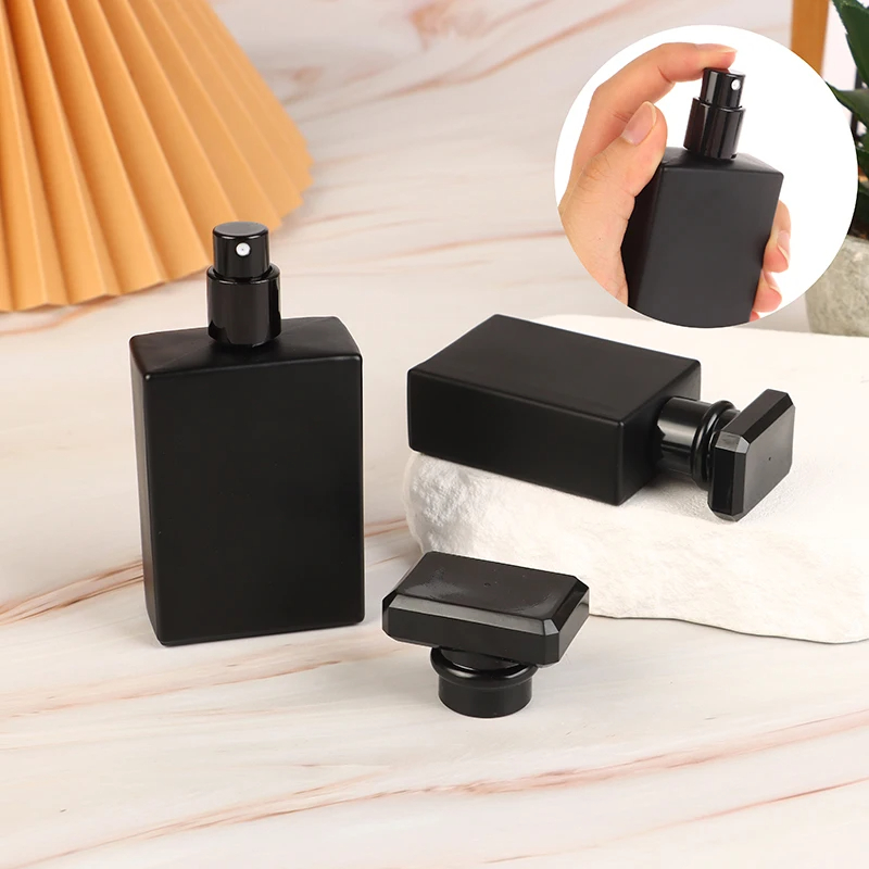 30/50ml Bright Black Perfume B - Water Bottle Blank avaliação e preço