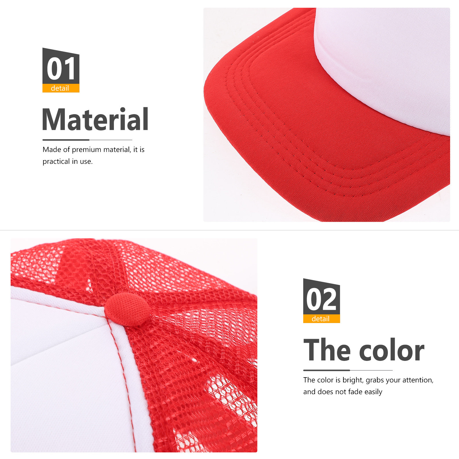 10pcs Blank Mesh Baseball Caps - Hat Sublimation Blank avaliação e preço