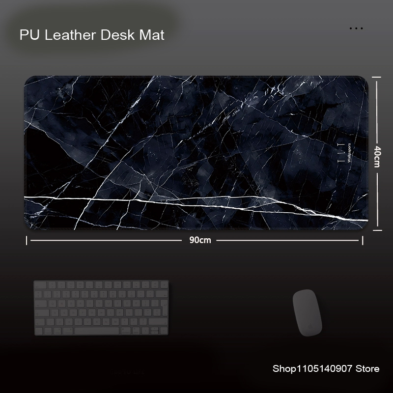 Luxury Marble Art XXL PU Leath - Mouse Pad Blank Sublimation avaliação e preço
