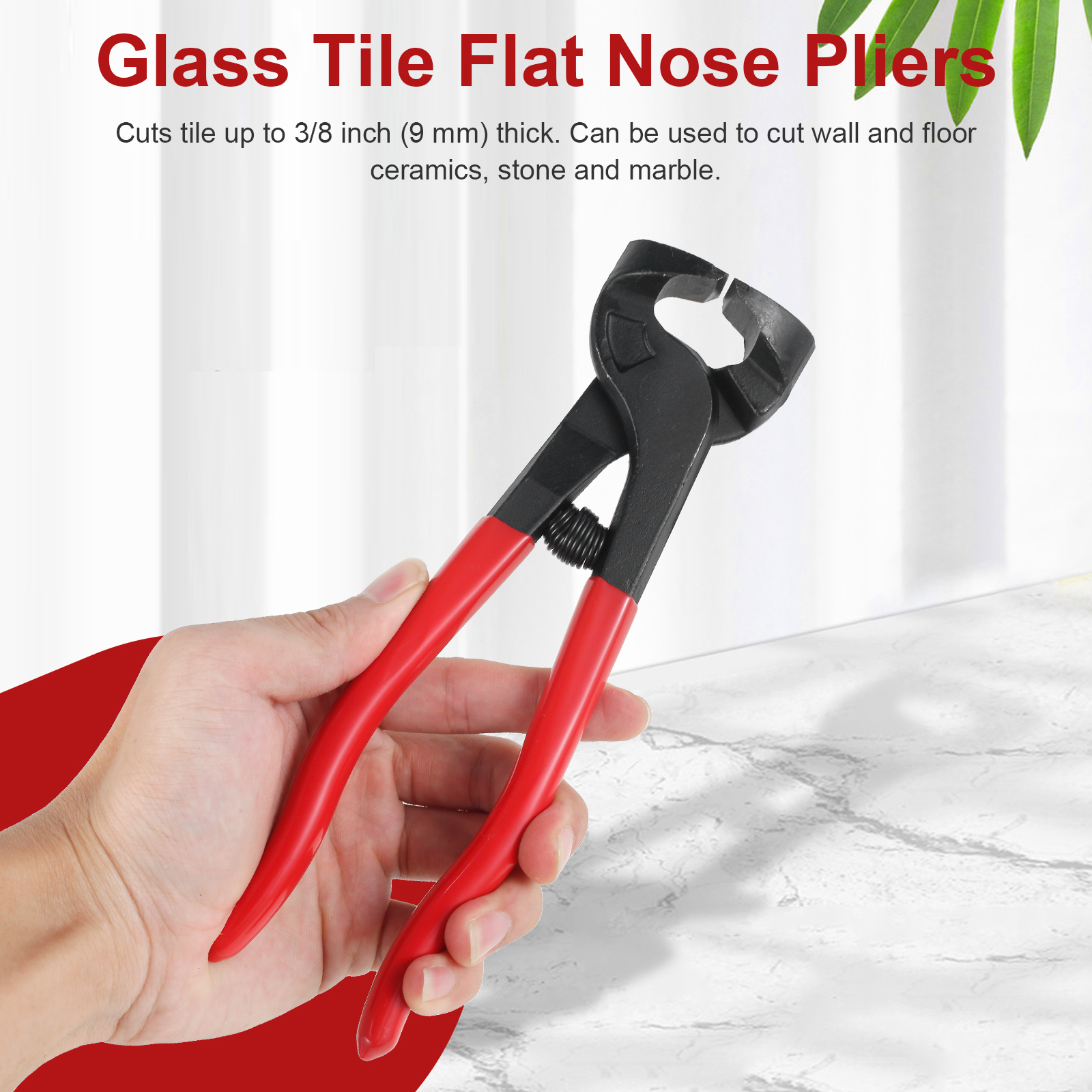1/2 Pcs Glass Tile Nippers Set - Ceramic Tile Blank avaliação e preço