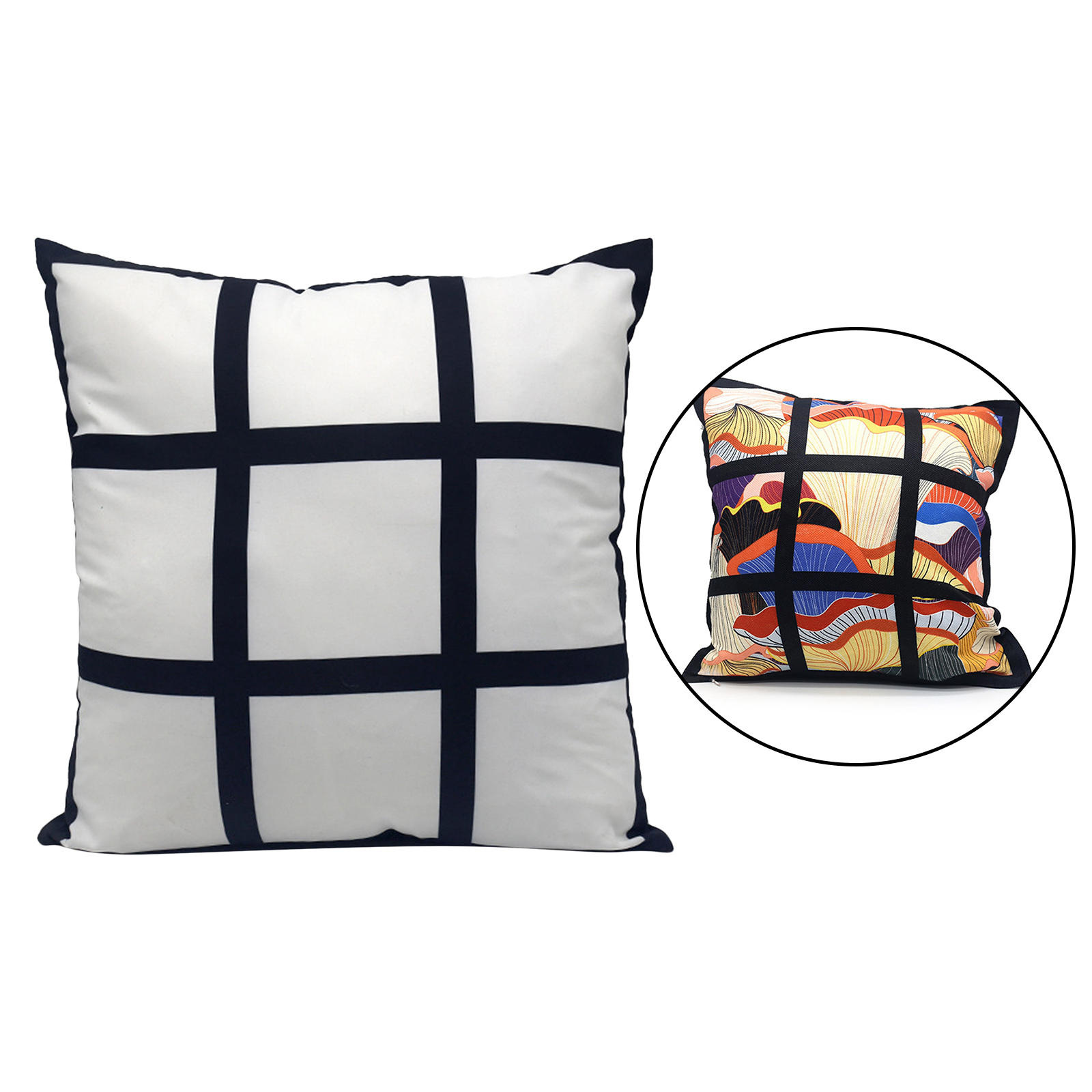 10pcs/lot Sublimation Blanks P - Pillow Cover Sublimation avaliação e preço