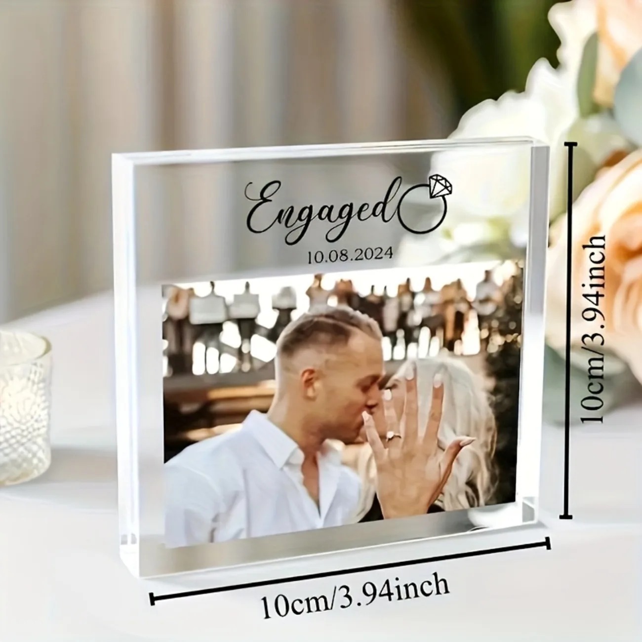 [2D Flat] Personalized Acrylic - Photo Acrylic Block avaliação e preço