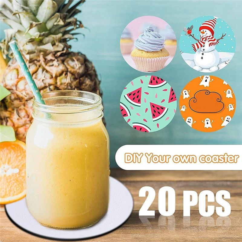 AB46-Sublimation Blank Coaster - Coaster Sublimation Blank avaliação e preço