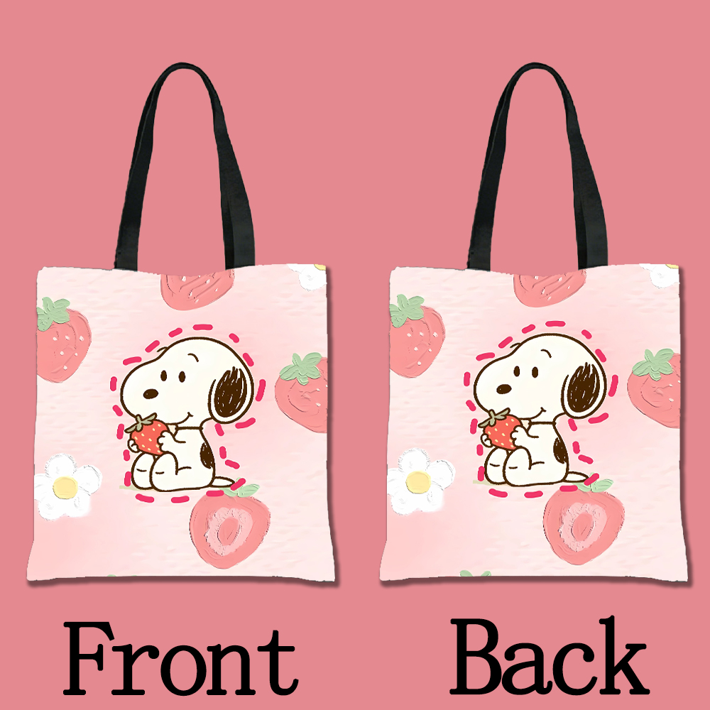 Snoopys Sublimation Canvas Bag - Tote Bag Sublimation avaliação e preço