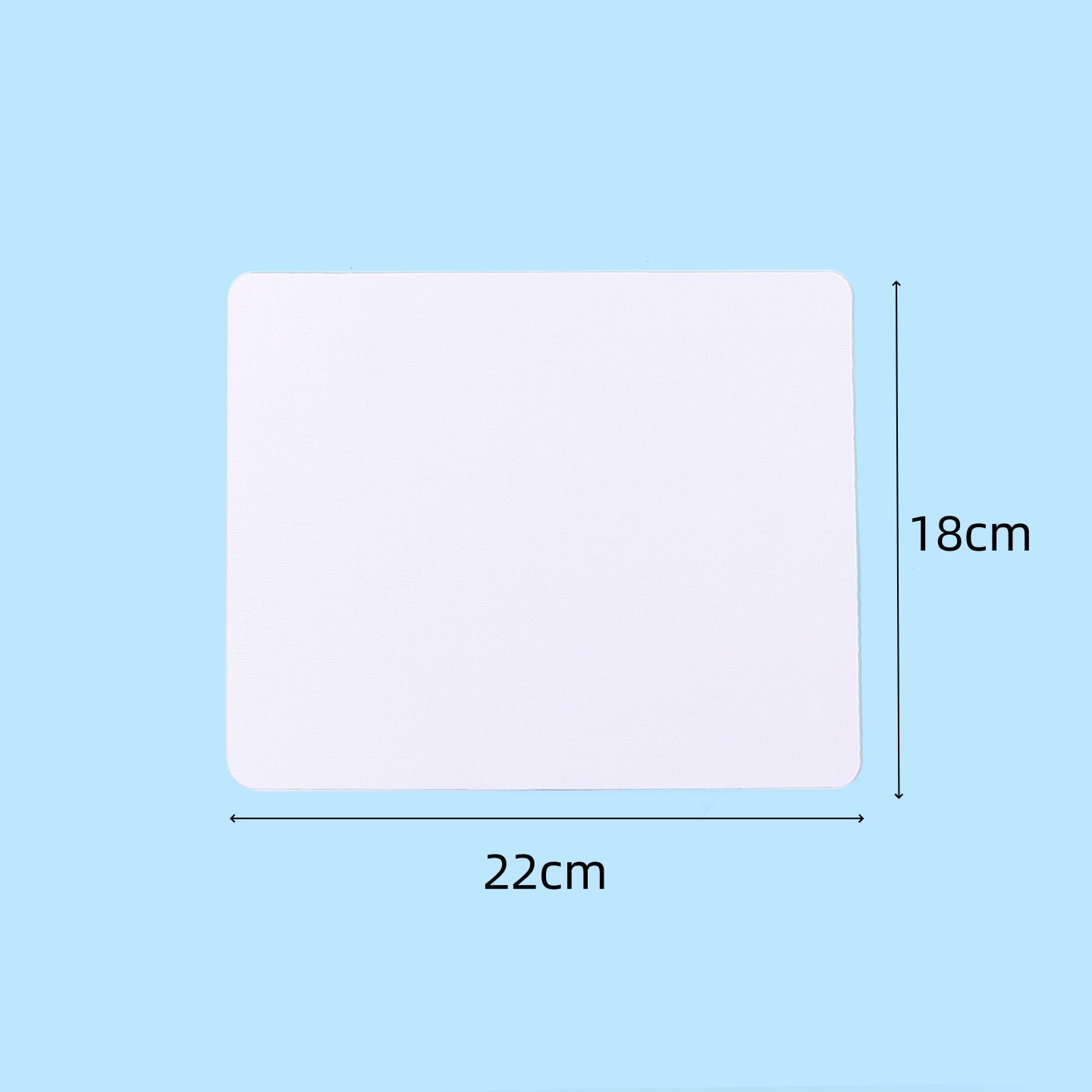 20pc/lot 22*18cm Blank Sublima - Mouse Pad Blank Sublimation avaliação e preço