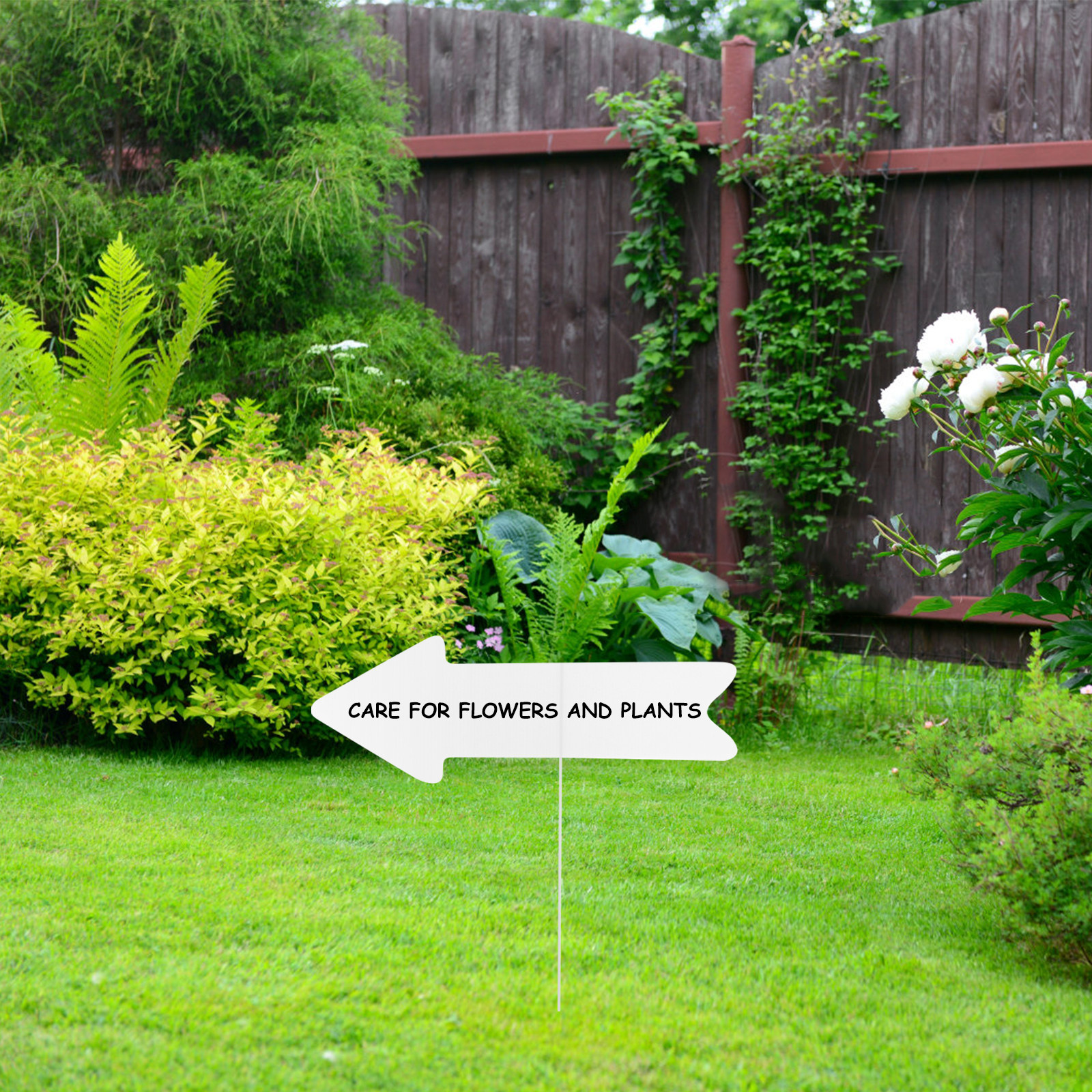 5Pcs Blank Plastic Yard Signs  - Yard Sign Blank avaliação e preço