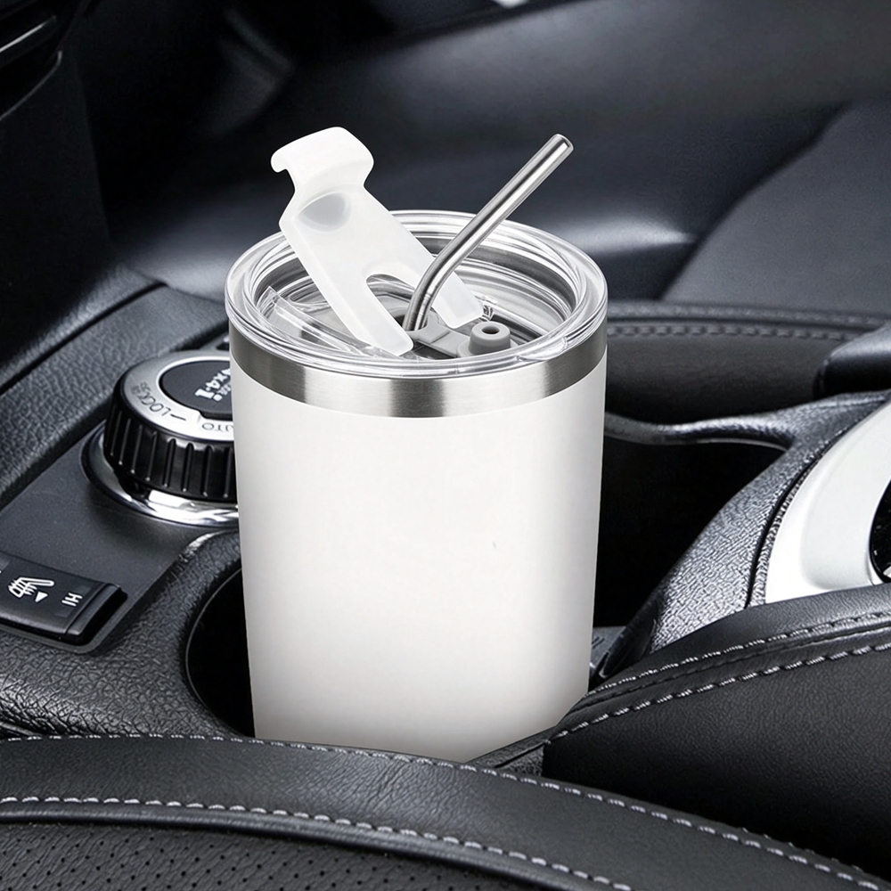 20oz Tumbler Mug with Lid and  - Tumbler 20Oz White avaliação e preço