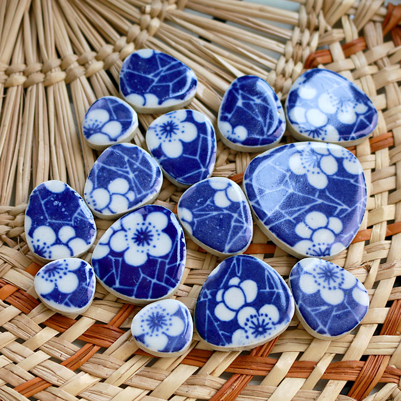 100g DIY Ceramic Mosaic Tiles  - Ceramic Tile Blank avaliação e preço